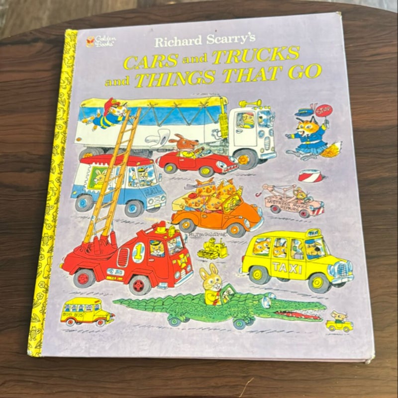 Richard Scarry's Cars and Trucks and Things That Go