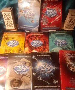 Almost complete set of The 39 Clues book set 1,3-6,8-11