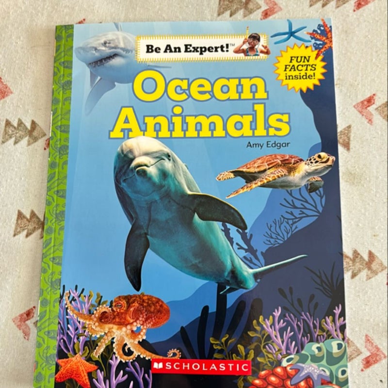 Ocean Animals (Be an Expert!) (paperback)