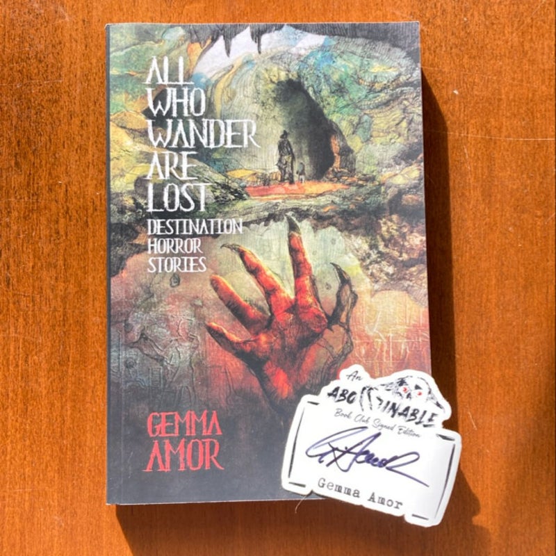 All Who Wander Are Lost w/ SIGNED bookplate