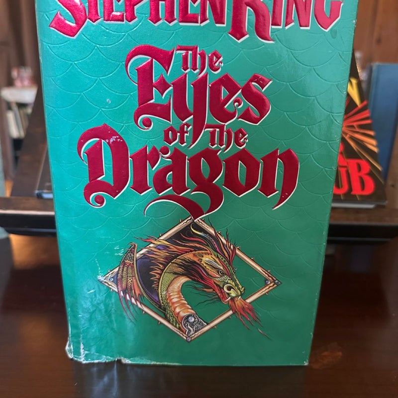The Eyes of the Dragon by Stephen King 1987 True First Edition 1st HCB 