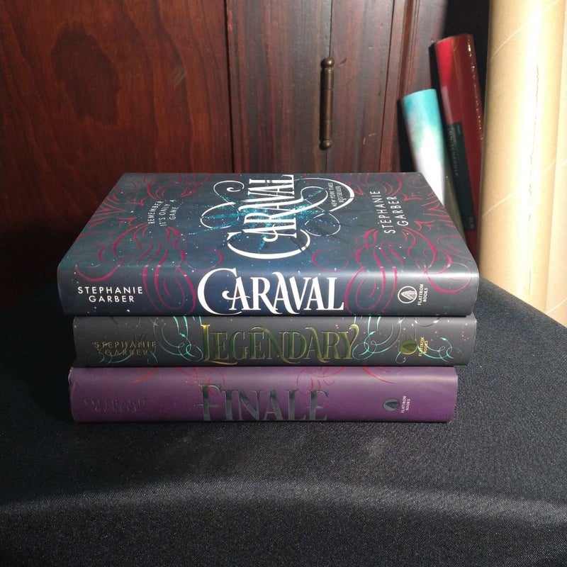 Caraval Trilogy ALL FIRST EDITION