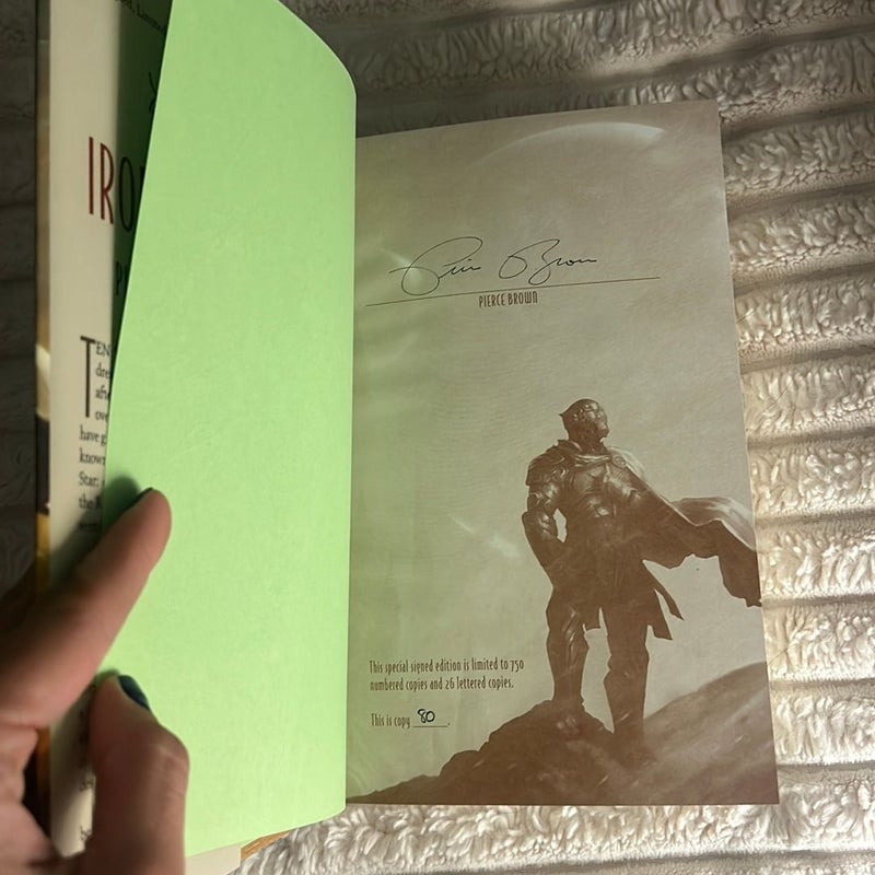 IRON GOLD subterranean press signed and numbered edition 