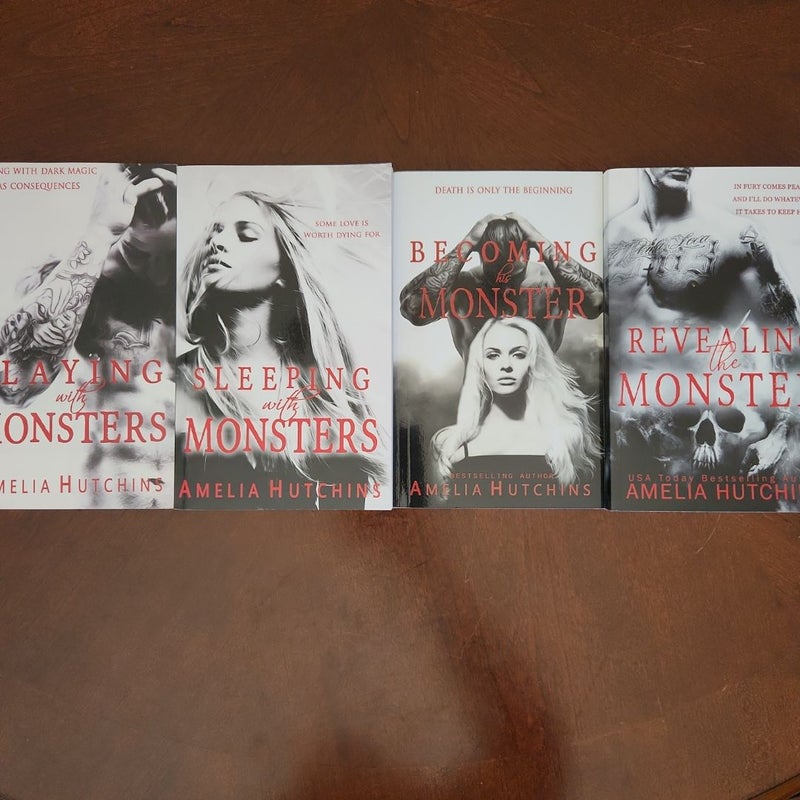 Playing with Monsters *SIGNED BOOKS 1 - 4 BUNDLE*