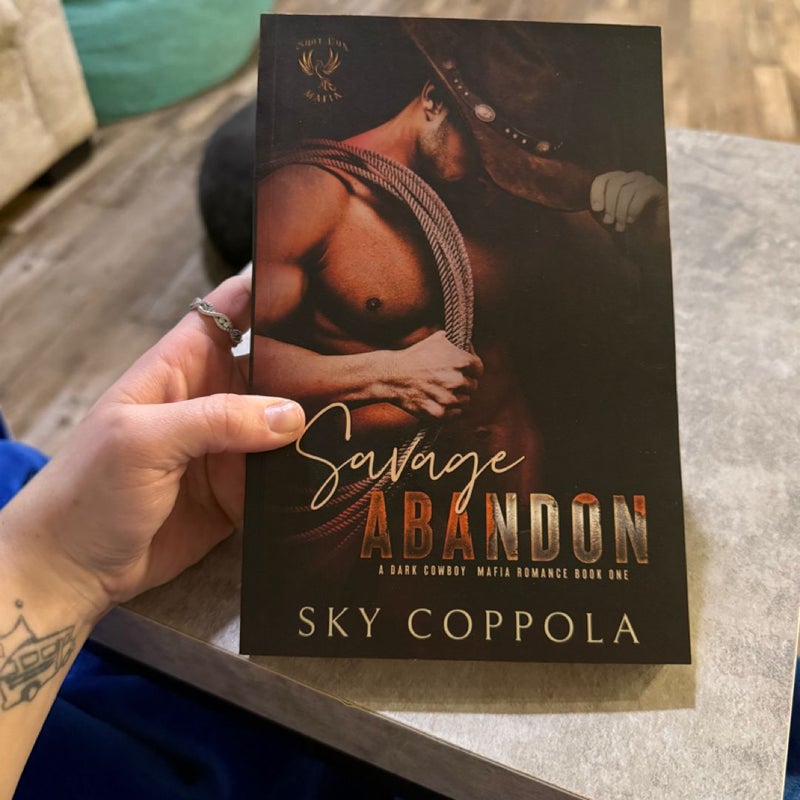Signed Paperback - Savaged Abandon