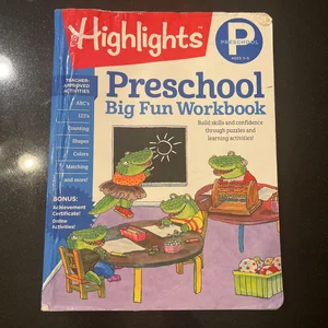 Preschool Big Fun Workbook