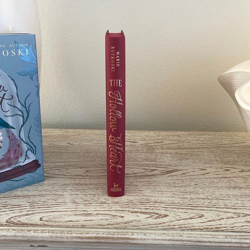 Illumicrate Exclusive: The Hollow Heart by Marie Rutkoski (Firm Price)