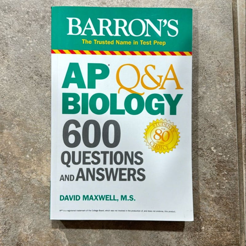 Barrons Ap Biology Question Bank