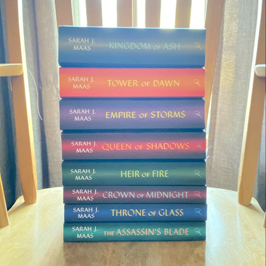 Throne of Glass Series Collection 8-Book Set by Sarah J. Maas