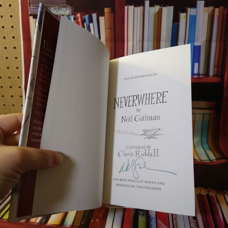 Neverwhere Signed B&N Edition