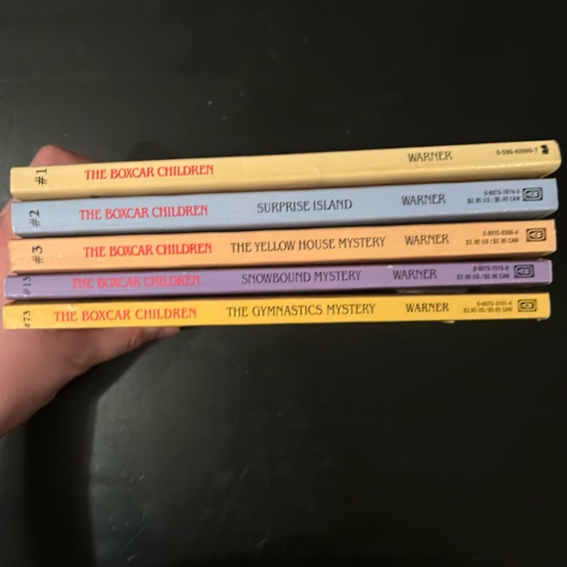 The Boxcar Children - 5 Books