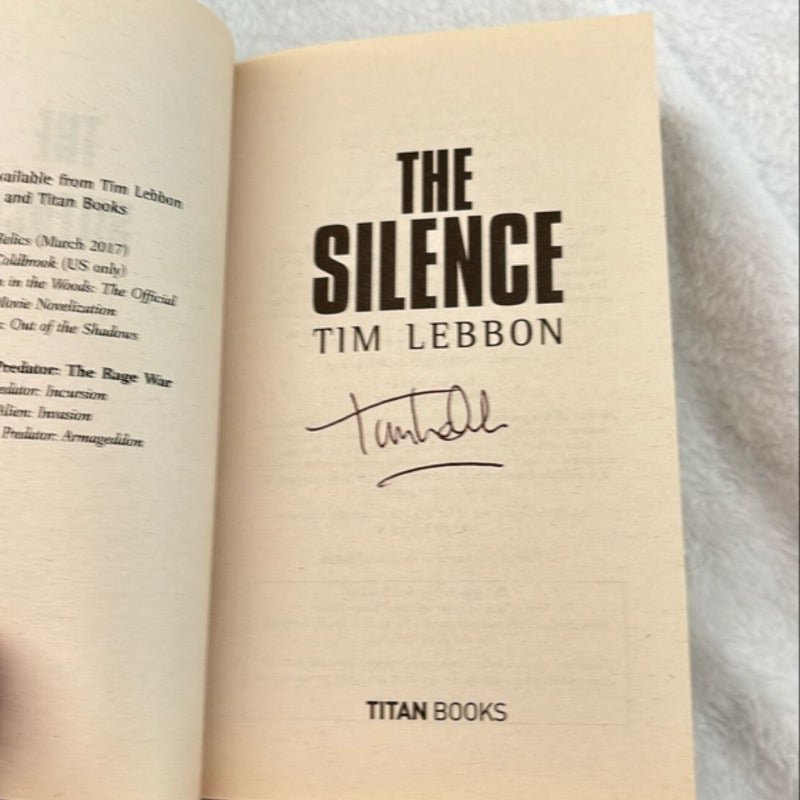 The Silence / Autographed by Author  