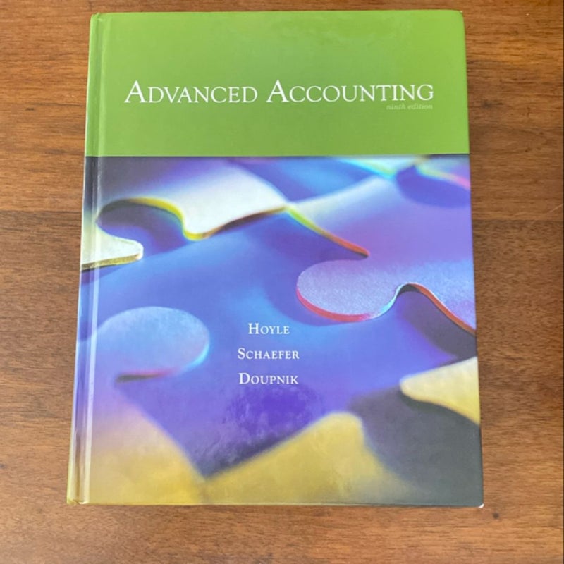 Advanced Accounting