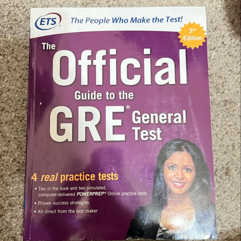 The Official Guide to the GRE General Test, Third Edition