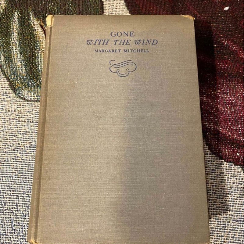 Gone with the Wind book 1st Edition june printing 1936 Margaret Mitchell