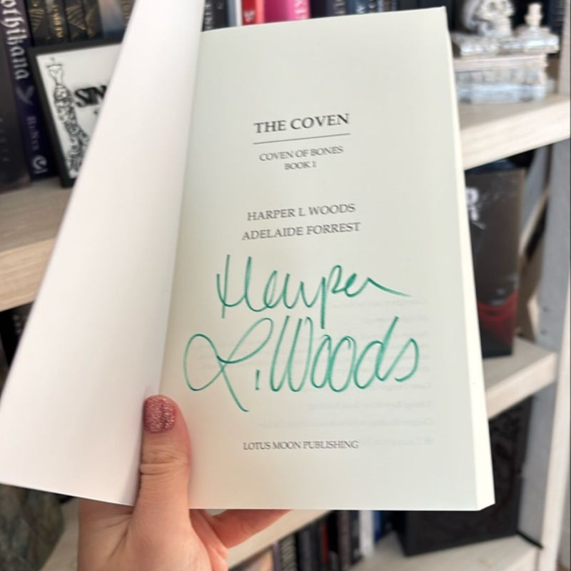 The Coven - illustrated cover - signed