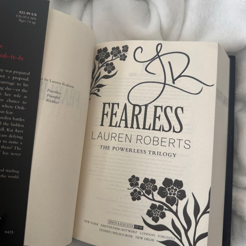 B&N Exclusive Fearless (HAND SIGNED)