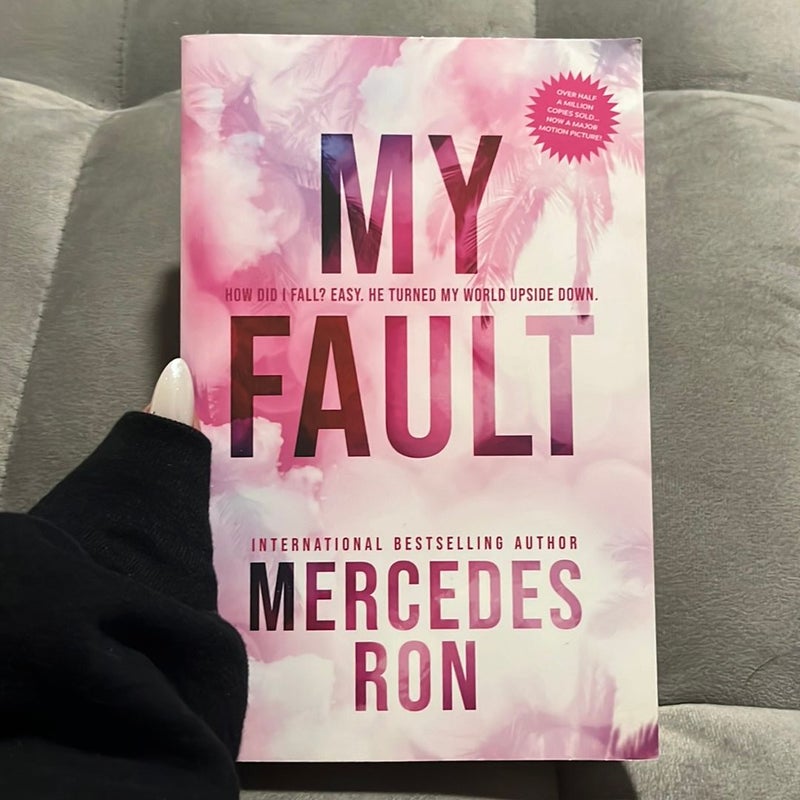 My Fault by Mercedes Ron, Paperback