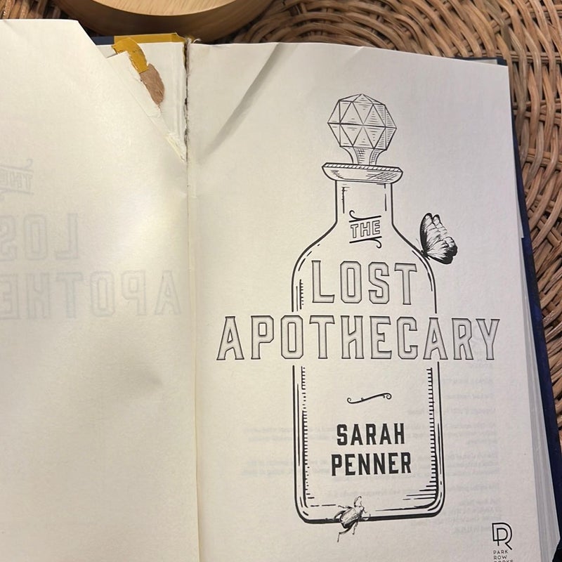 The Lost Apothecary