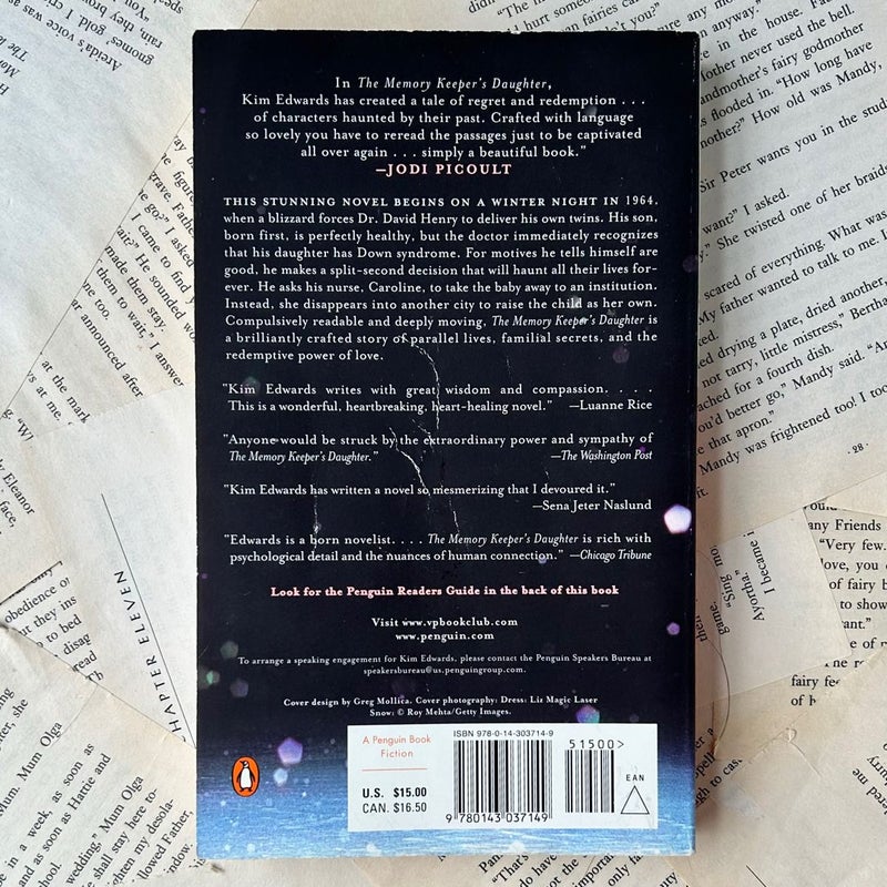 The Memory Keeper's Daughter
