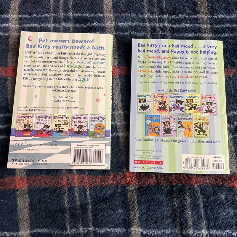 Bad Kitty Books (8 total) 