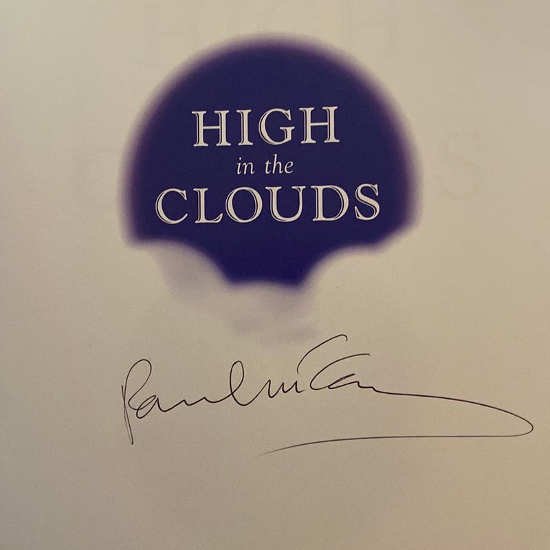 High in the Clouds—Signed