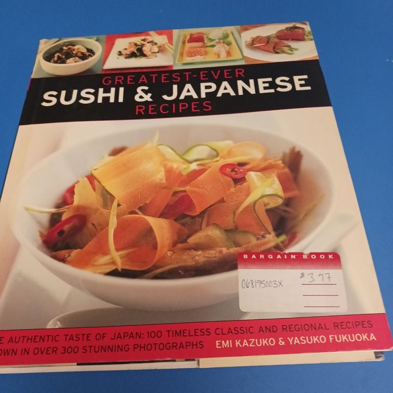 Greatest-Ever Sushi & Japanese  Recipes 