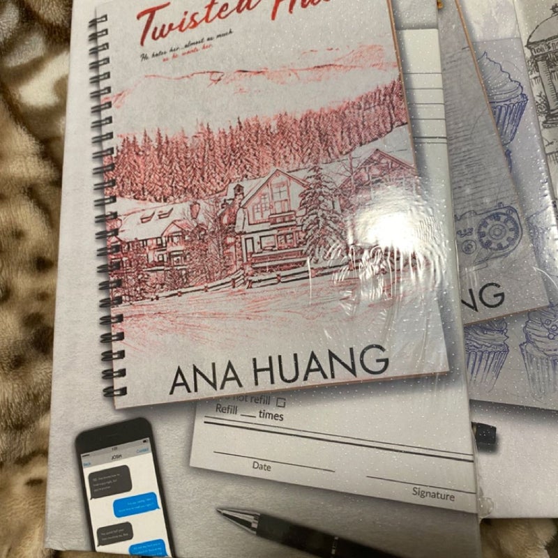 Limited Edition Cover to Cover Hardcover Ana Huang Twisted Complete Set