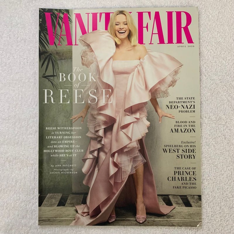  Vanity Fair Reese Witherspoon “ The Book of Reese” Issue April 2020 Magazine