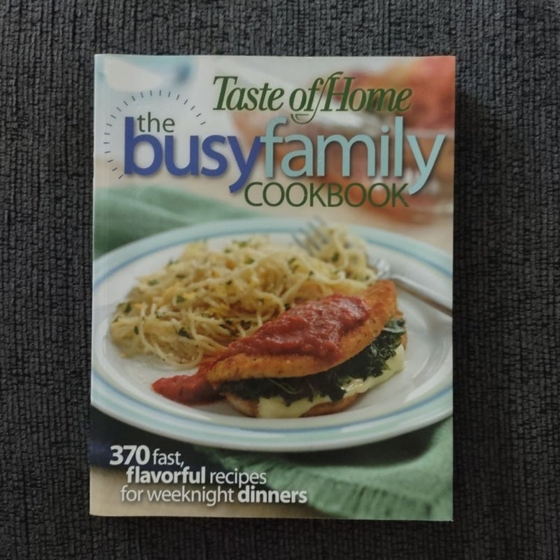 The Busy Family Cookbook