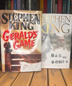 First Editions Gerald's Game and Bag Of Bones  