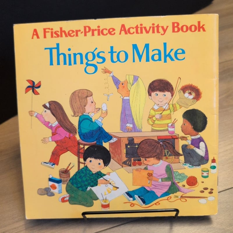 A Fisher-Price Activity Book - Things to Make (1978)