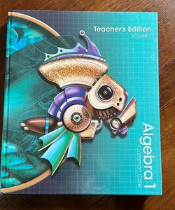 Pearson Algebra I Common Core Teachers Edition Volume I