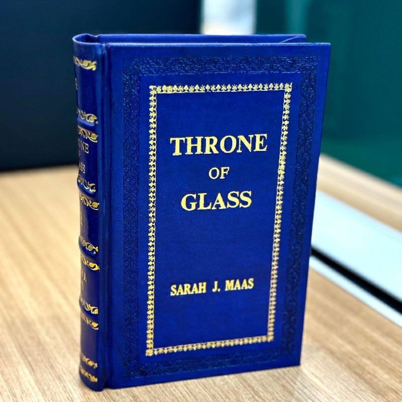 Throne of Glass by Sarah J. Maas Leather Bound Edition