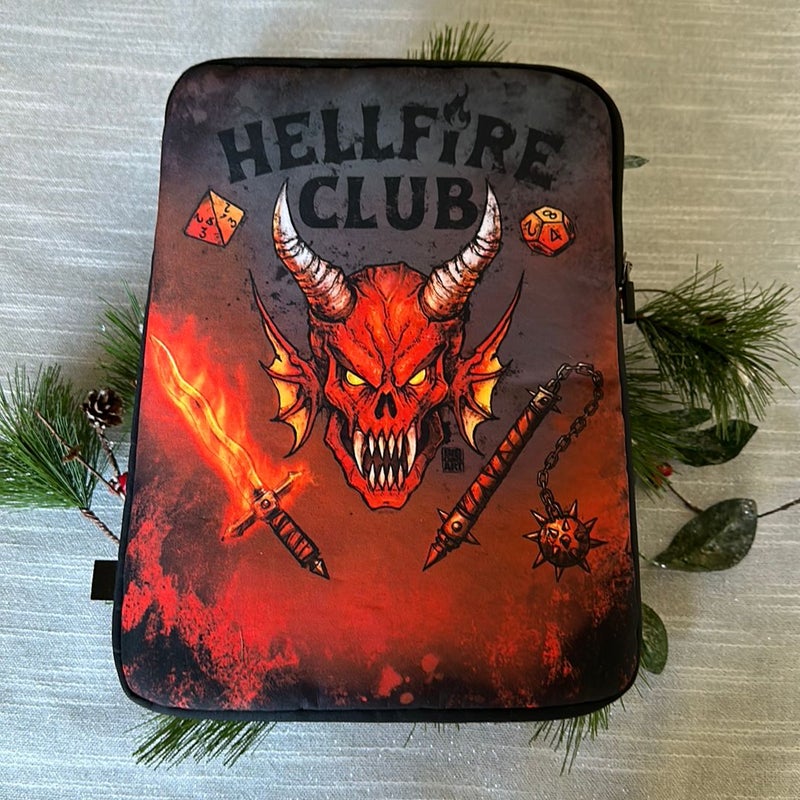 Book Beau- The Hellfire Club Stranger Things 3.0 Booksleeve