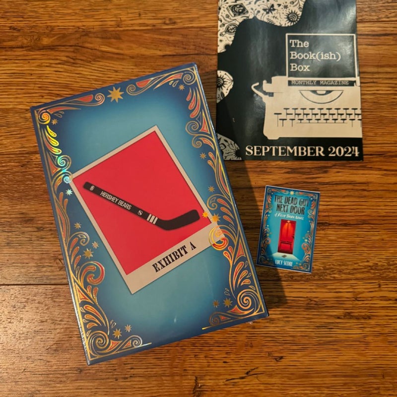 The dead guy next door bookish box sealed