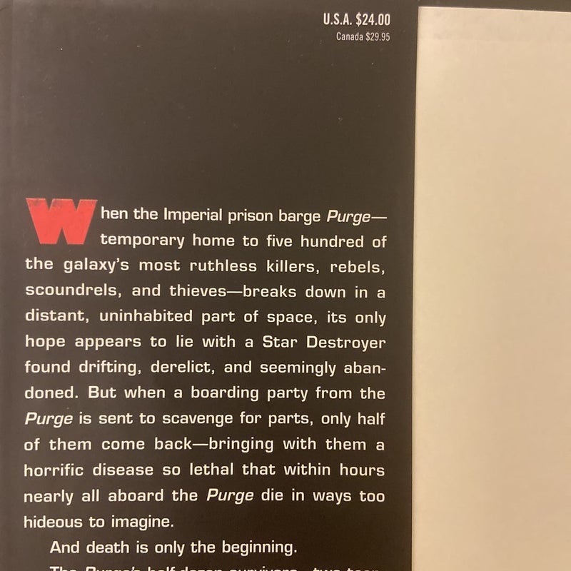Star Wars Death Troopers (First Edition First Printing)