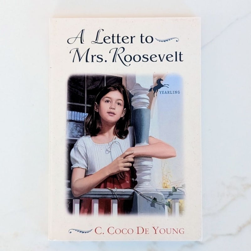 A Letter to Mrs. Roosevelt