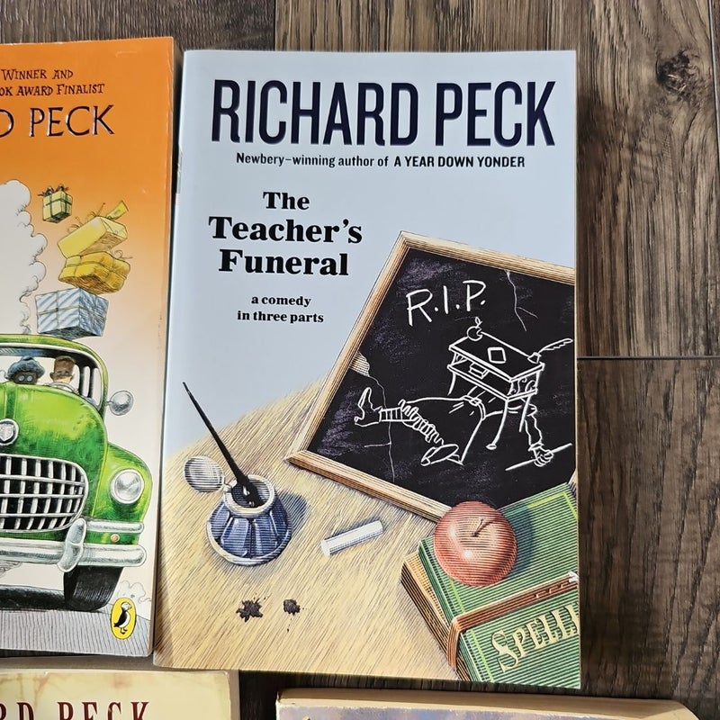  8 Richard peck books 