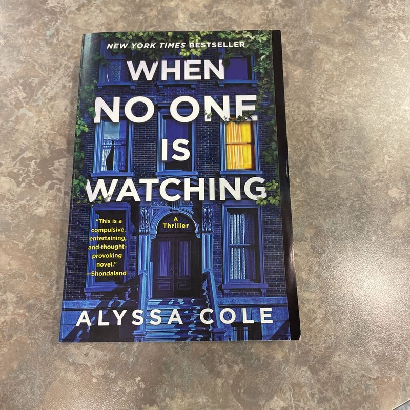 When No One Is Watching