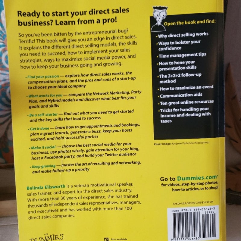 Direct Selling for Dummies