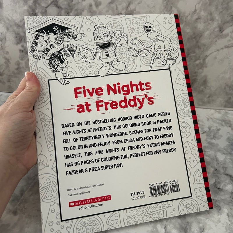 Five Nights at Freddy's Official Coloring Book: an AFK Book