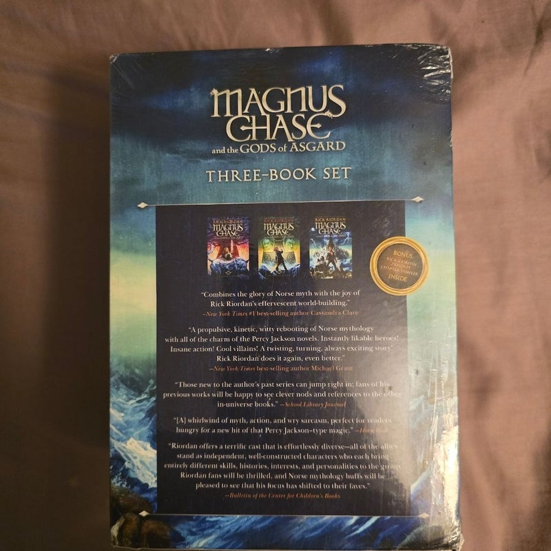 Magnus Chase and the Gods of Asgard Paperback Boxed Set