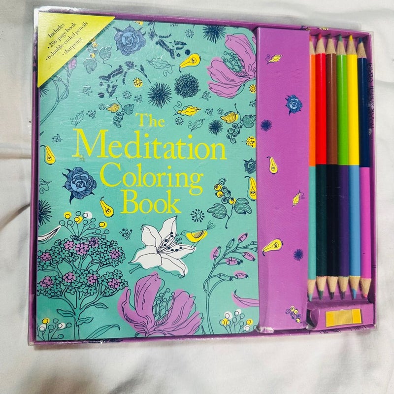 The Mindfulness Coloring Book Gift Set
