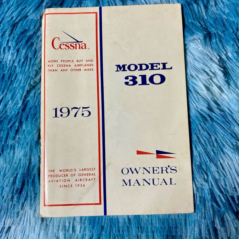 Cessna 1975 Owner’s Manual