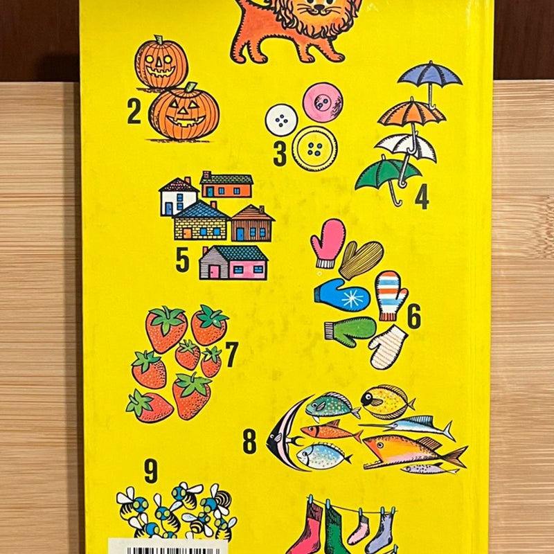 Vintage Children's Books -- A Golden Sturdy Book of Counting 1969