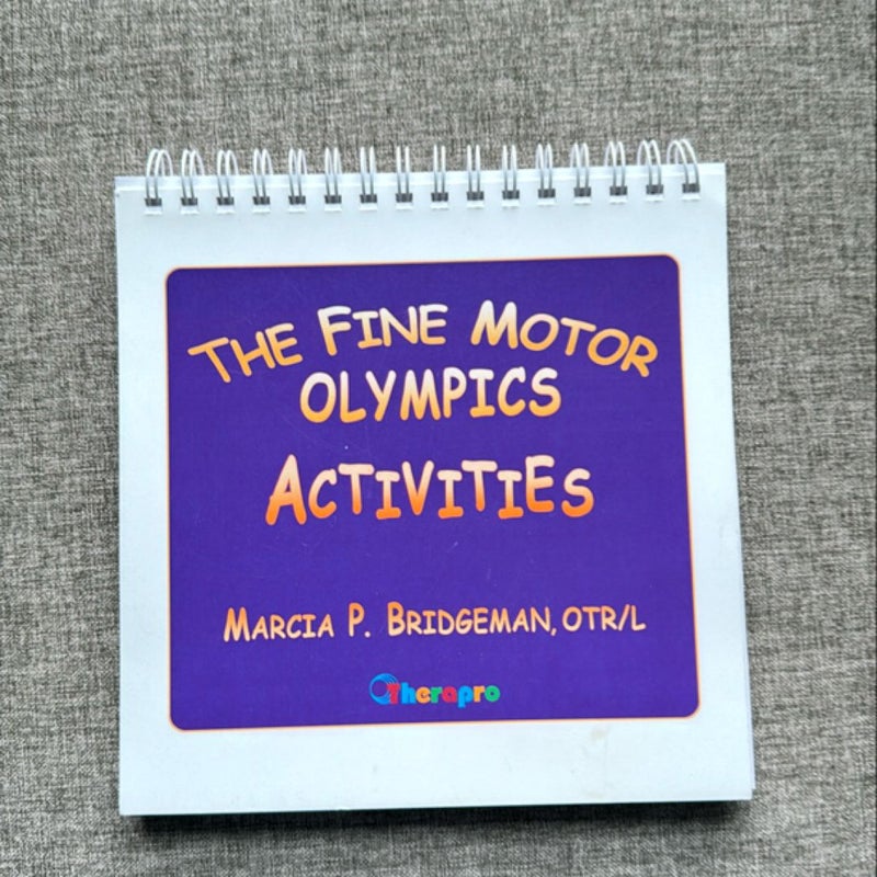 The Fine Motor Olympics Activities