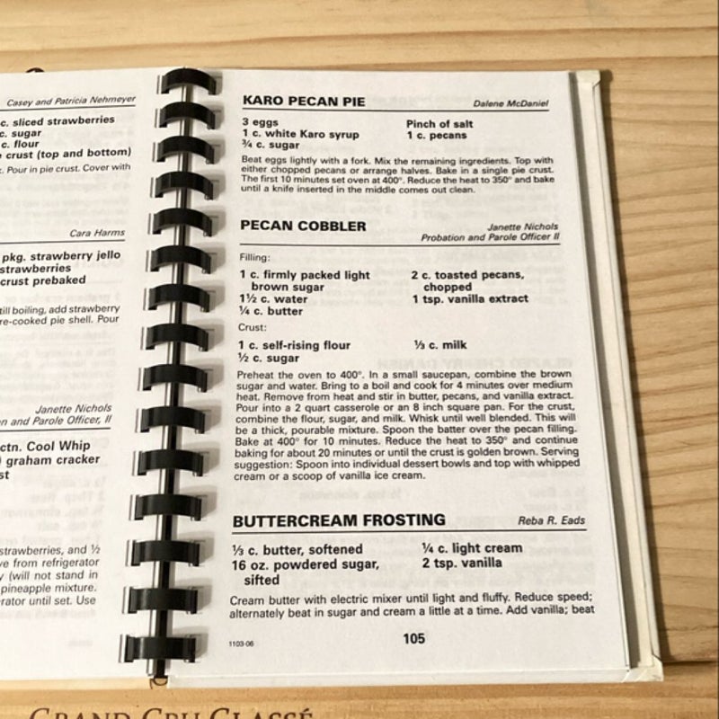 Alcoa Correctional Center Cookbook