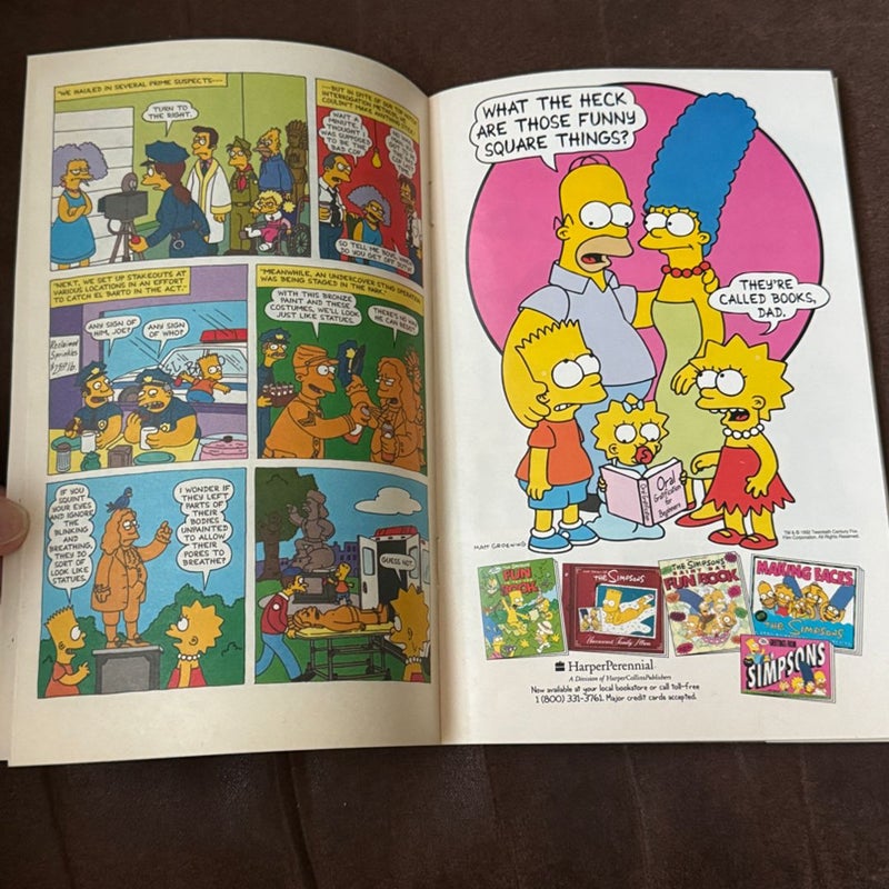 Collectible,  vintage Simpsons Comics and Stories ISSUE #1 1993