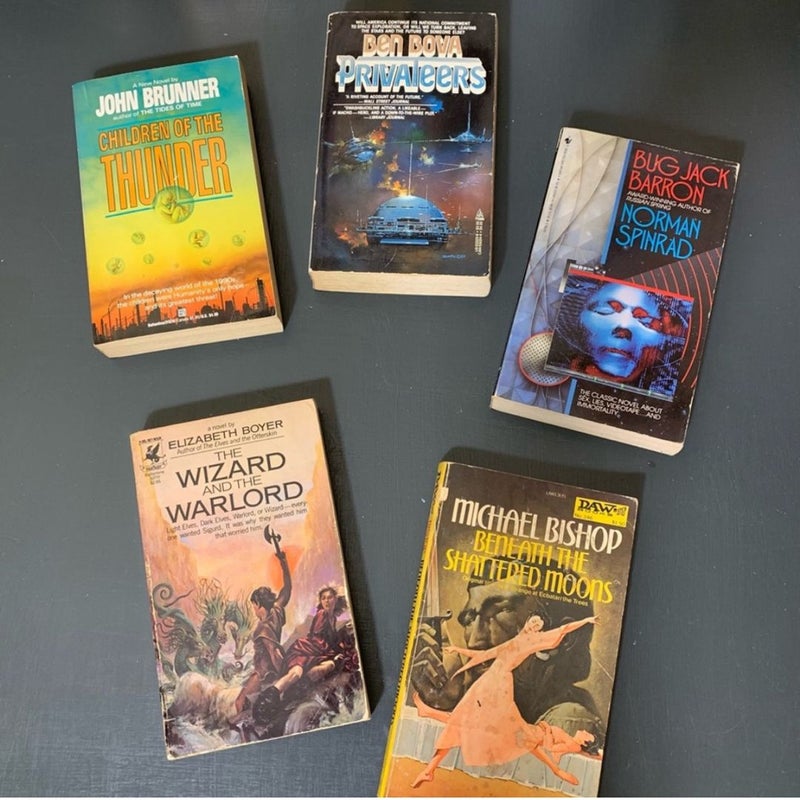 5 Classic Sci-Fi & Fantasy Books Bundle